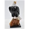 Image 1 : Peruvian Carved Mixed Semi-Precious Stone Eagle