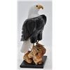 Image 2 : Peruvian Carved Mixed Semi-Precious Stone Eagle