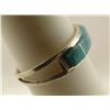Image 2 : Zuni Sterling Turquoise Inlay Ring by G. Waseta