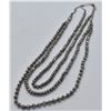 Image 5 : 3 Iridescent Bead Necklaces