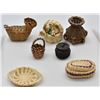 Image 1 : 7 Miniature Baskets, Some Native American