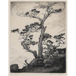 Lyman Byxbe, Etching