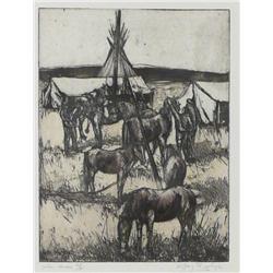 Wolfgang Pogzeba, Etching