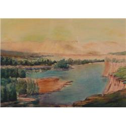 Clarence Leach, Watercolor