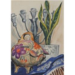 Pansey Stockton, Watercolor