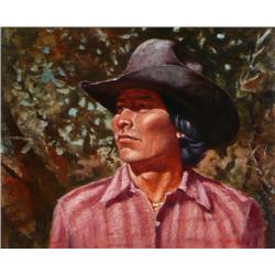 Roy Hampton, Oil on Board