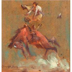 George Dick, Oil on Board