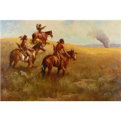 Lyle Tayson Sr., Oil on Canvas