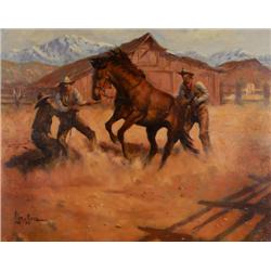 Lyle Tayson Sr., Oil on Canvas