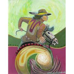 Carlos Sandoval, Oil on Canvas