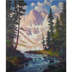 Robert O. Lindneux, Oil on Canvas