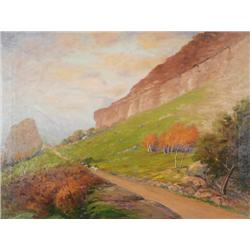 Richard H. Tallant, Oil on Board