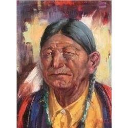 M. A. Gomez, Oil on Canvas