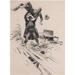 Nick Eggenhofer, Pen/Ink