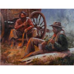 Lyle Tayson Sr., Oil on Canvas