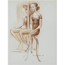 Aaron Bohrod, Ink Wash