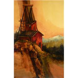 Lawrence Harris, Oil on Board