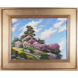 Emerson E. Glass, Oil on Board