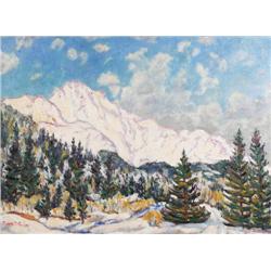 Irene Fowler, Oil on Board