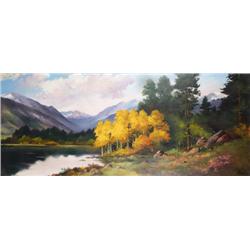 Willard Page, Oil on Board