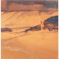 Buffalo Kaplinski, Watercolor