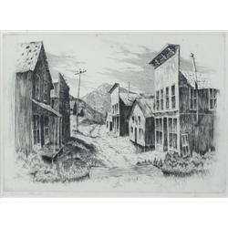 Jerry Albright, Etching