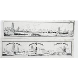 Tabor Utley, Pen & Ink