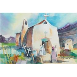 Ann M. Hill, Watercolor