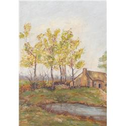 Virginia T. Cole, Oil on Board