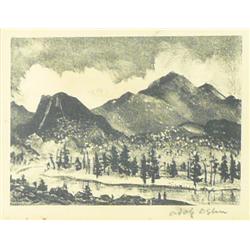 Adolf Dehn, Lithograph