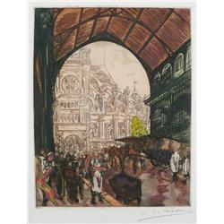 La Tour, Color Etching