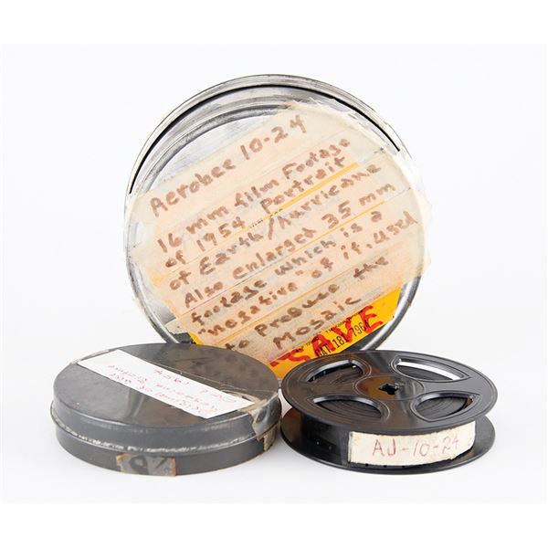 Otto Berg's 1954 'Earth from Space' 16mm and 35mm Film Reels