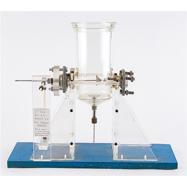 Otto Berg's Hypervelocity Particle Injector Concept Model