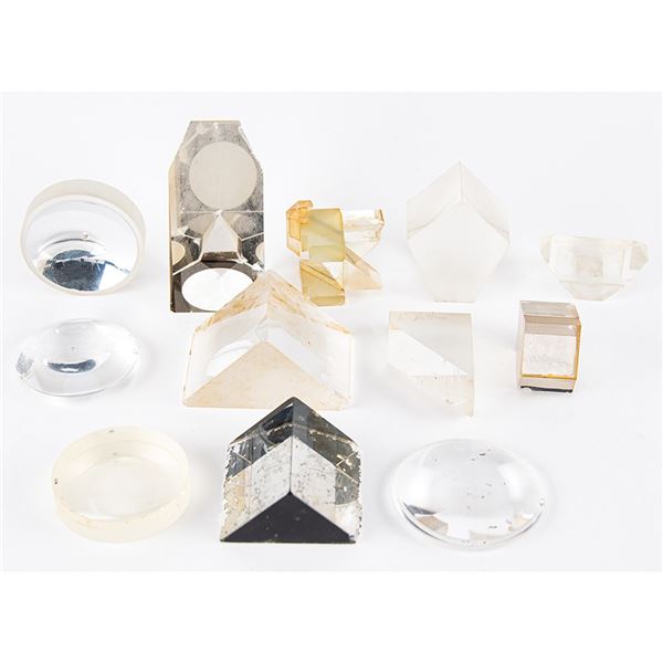 Otto Berg's Collection of Prisms and Optics