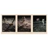 Image 1 : Apollo 11 Oversized Lithographs (3) - From the Collection of Dr. Otto Berg