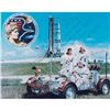 Image 1 : Apollo 17 Signed Photograph - From the Collection of Dr. Otto Berg