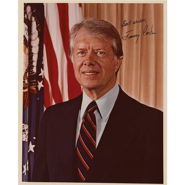Jimmy Carter Signed Photograph - From the Collection of Dr. Otto Berg