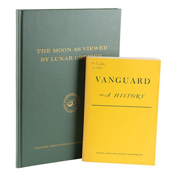 Project Vanguard and Lunar Orbiter (2) Books - From the Collection of Dr. Otto Berg