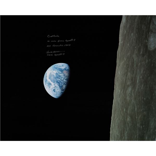 Frank Borman Signed Oversized Photograph