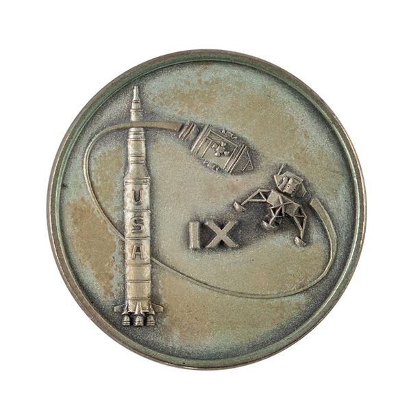 Joe Kerwin's Apollo 9 Flown Robbins Medallion