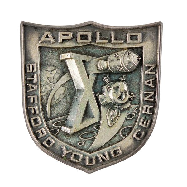 Rusty Schweickart's Apollo 10 Flown Robbins Medallion