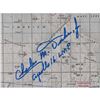 Image 2 : Charlie Duke Signed Apollo 16 Lunar Orbit Chart