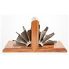Image 4 : Aircraft Engine Turbine Bookends and Boeing 777 Signed Print