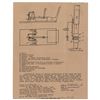 Image 1 : Hugh G. Nicholson, Jr. Signed Airplane Training Patent Drawing