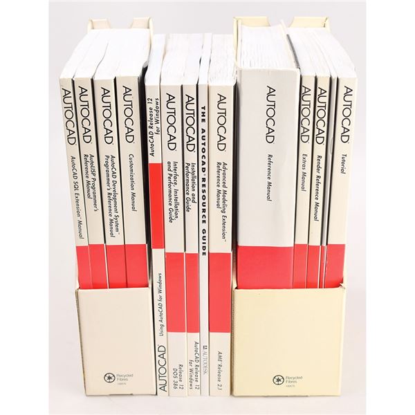 Autocad Software for Drafting Set of Manuals