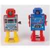 Image 1 : Vintage Lot of (2) Wind-up Space Robots by Mego/Hiro from the collection of Andres Serrano
