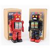 Image 1 : Lot of (2) Electron Tin Robots (Chinese Clone of Star Strider by Horikawa) from the collection of An