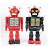 Image 2 : Lot of (2) Electron Tin Robots (Chinese Clone of Star Strider by Horikawa) from the collection of An