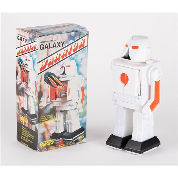 Vintage Galoob Galaxy Warrior Robot from the collection of Andres Serrano