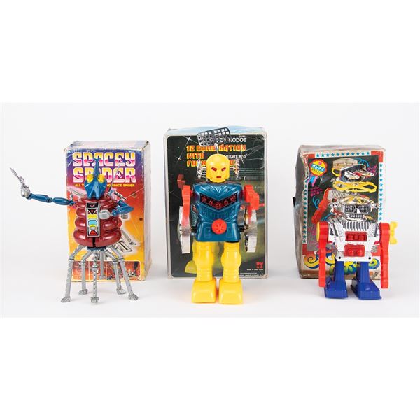 Vintage Lot of (20) Robot Toys by Bandai, Shogun Warriors, Bullmark, and More from the collection of